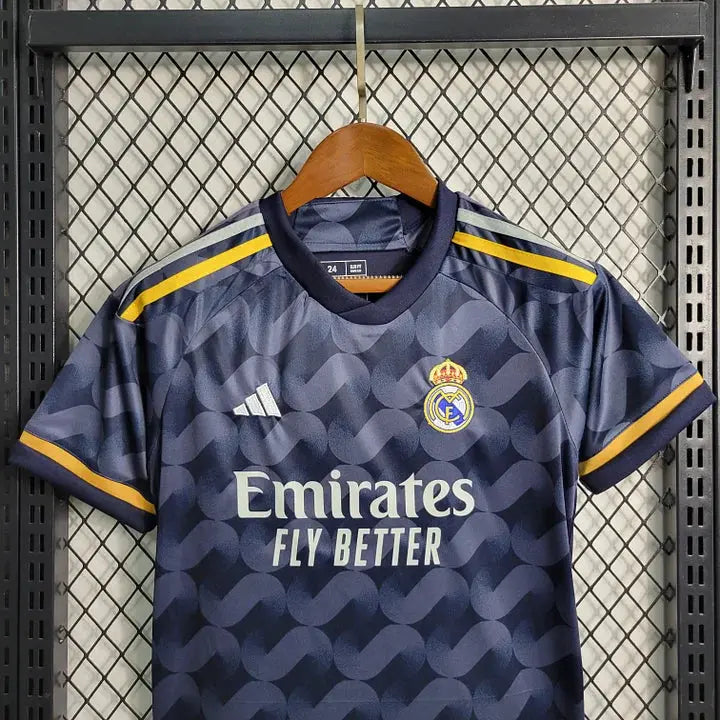 MAILLOT ENFANT REAL MADRID EXTERIEUR 2023/2024 Onze Maillots