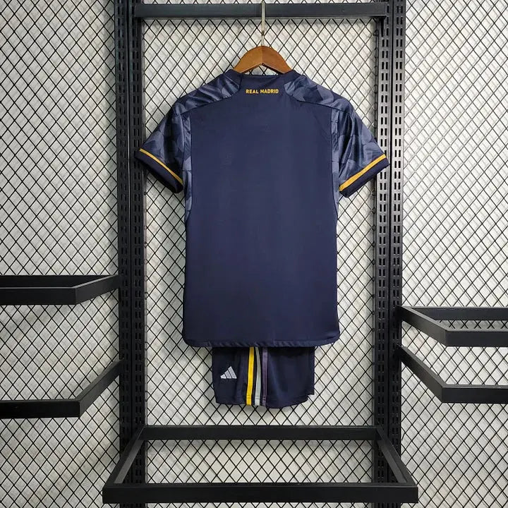 MAILLOT ENFANT REAL MADRID EXTERIEUR 2023/2024 Onze Maillots
