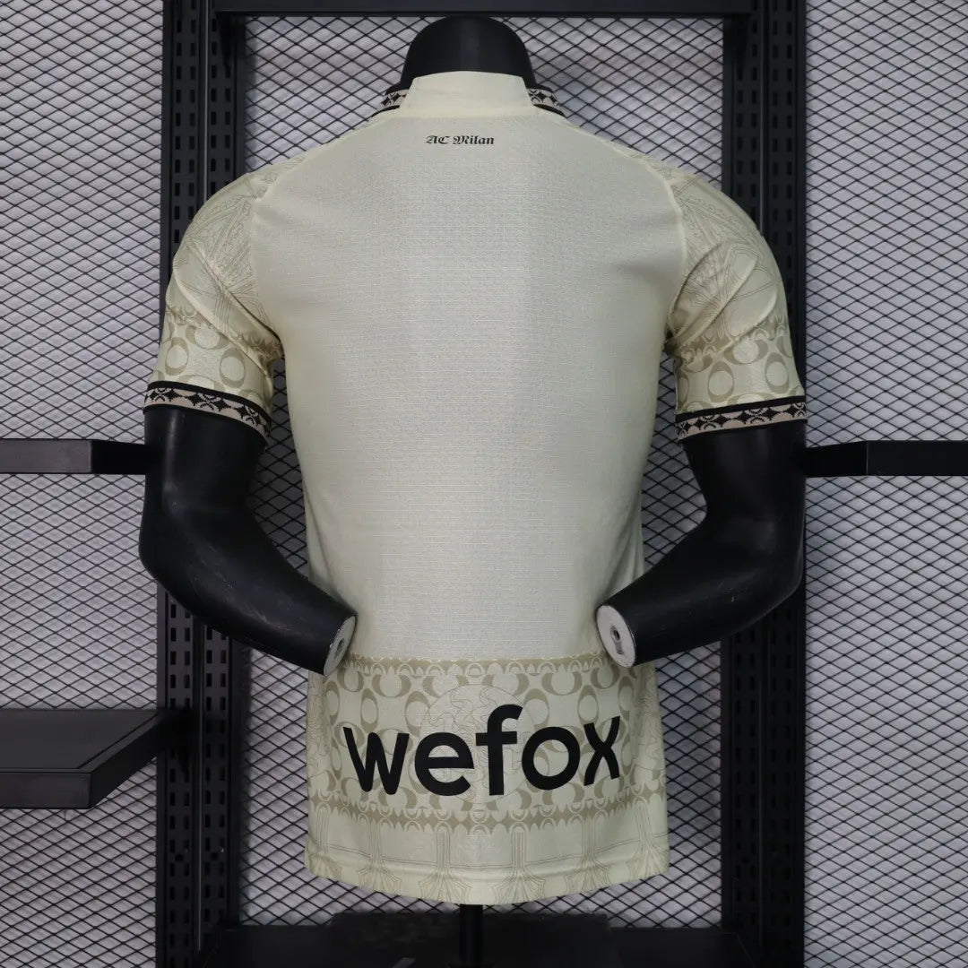 MAILLOT AC MILAN EDITION PLEASURES FOURTH BLANC 2023/2024 Onze Maillots