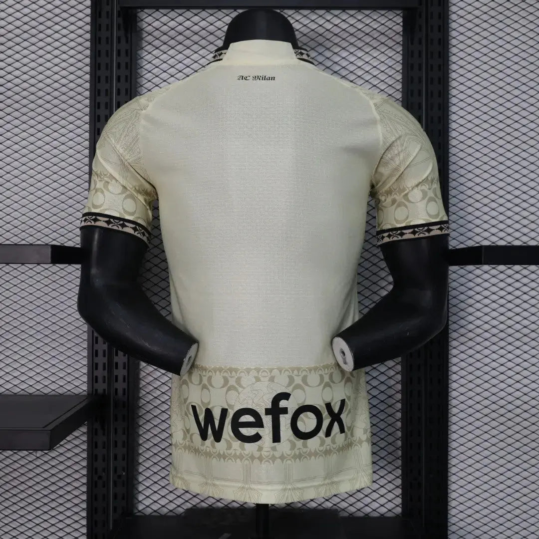 MAILLOT AC MILAN EDITION PLEASURES FOURTH BLANC 2023/2024 Onze Maillots