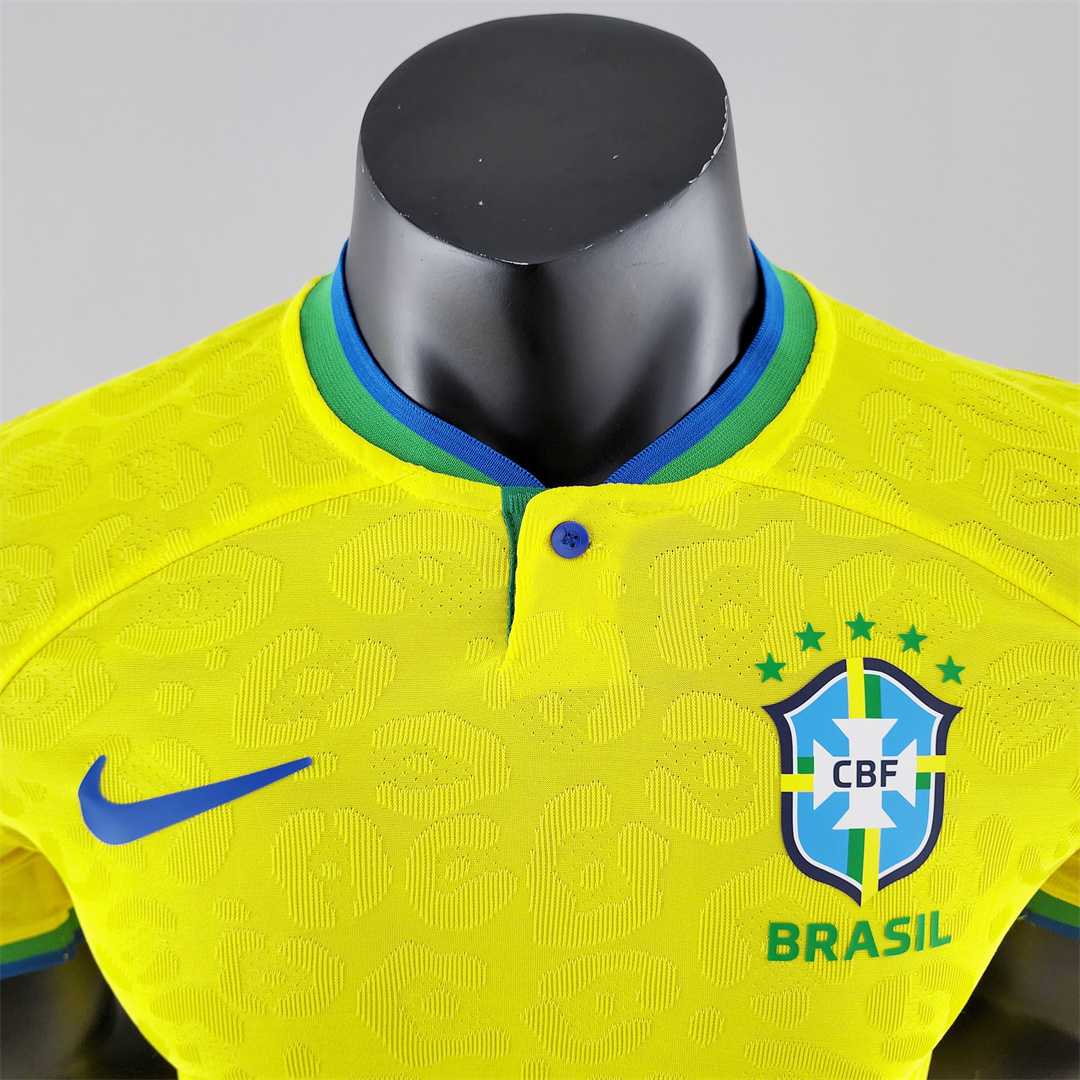 MAILLOT BRÉSIL DOMICILE CDM 2022/2023 Onze Maillots
