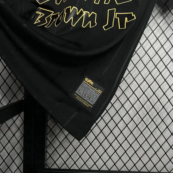 Santos maillot foot " Noir "2024 2025 "Charlie Brown Jr" MODAFOOT