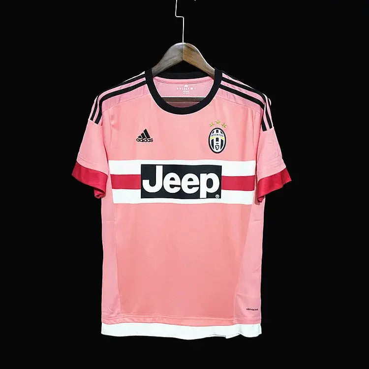 MAILLOT RETRO JUVENTUS ROSE 2015/2016 Onze Maillots