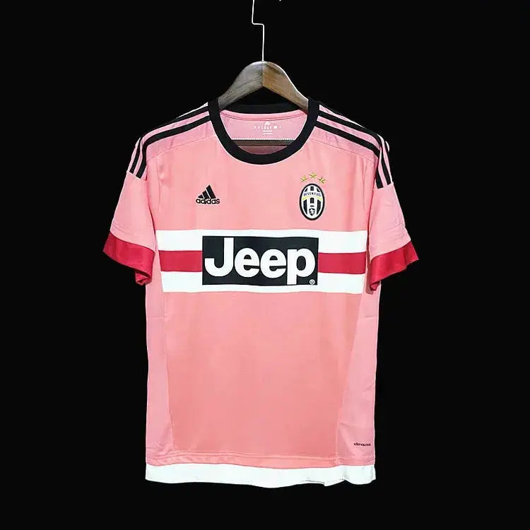 MAILLOT RETRO JUVENTUS ROSE 2015/2016 Onze Maillots