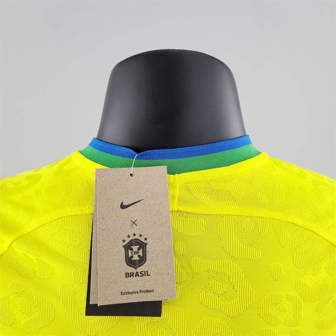 MAILLOT BRÉSIL DOMICILE CDM 2022/2023 Onze Maillots