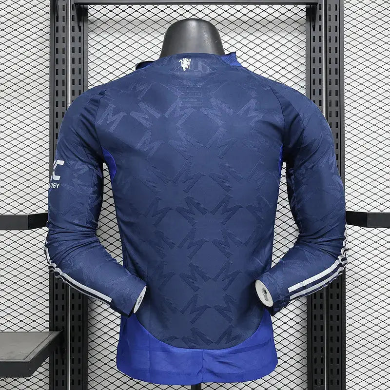 MAILLOT MANCHESTER UNITED EXTÉRIEUR 2024/2025 VERSION MANCHES LONGUES Onze Maillots