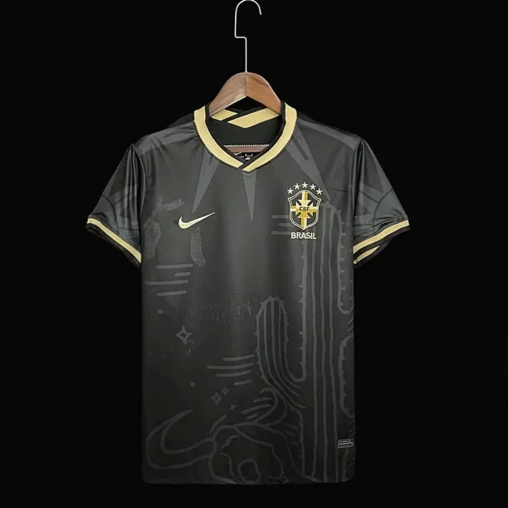 Maillot Brésil concept « CACTUS Noir » 2022/2023 MODAFOOT