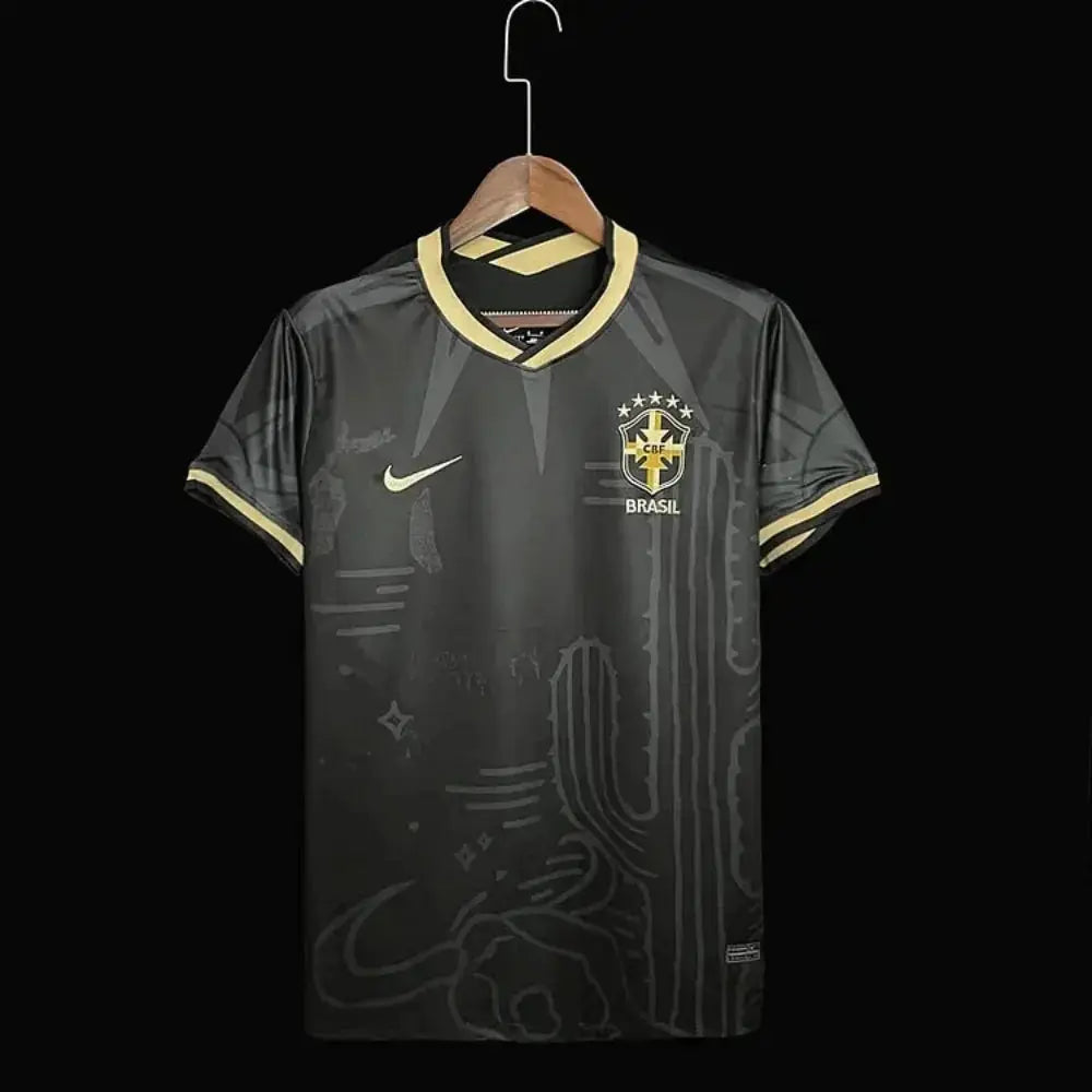 Maillot Brésil concept « CACTUS Noir » 2022/2023 MODAFOOT