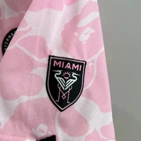 Inter Miami x Bape Édition limitée Rose 2023/2024 MODAFOOT