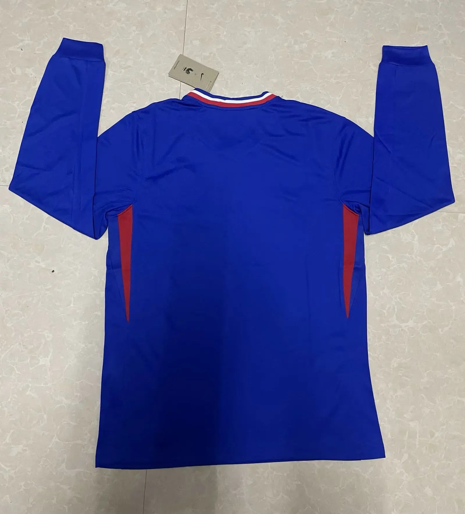 MAILLOT FRANCE DOMICILE 2024 VERSION MANCHES LONGUES - MODAFOOT