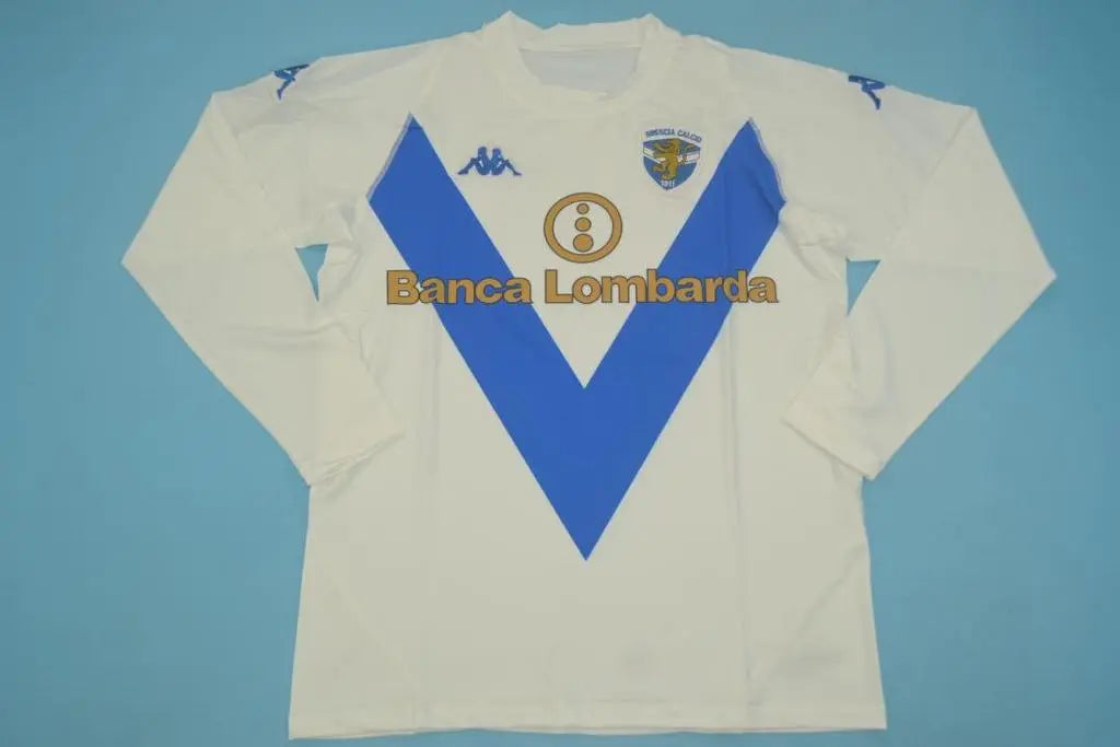 MAILLOT RETRO BRESCIA EXTÉRIEUR 2003/2004 VERSION MANCHES LONGUES - MODAFOOT