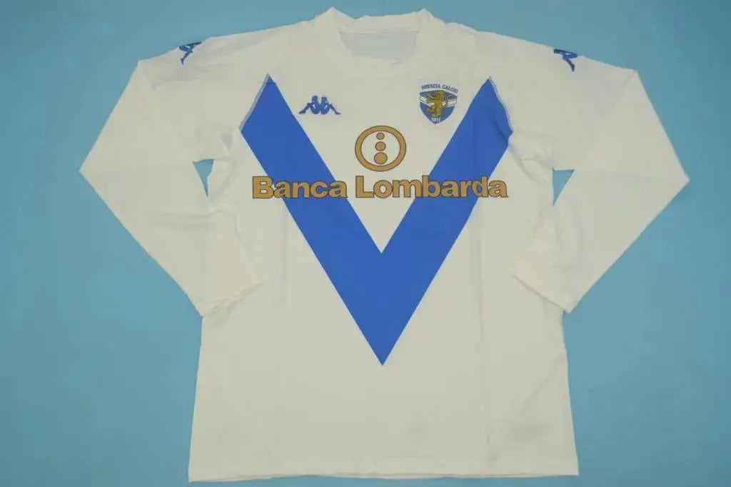 MAILLOT RETRO BRESCIA EXTÉRIEUR 2003/2004 VERSION MANCHES LONGUES - MODAFOOT