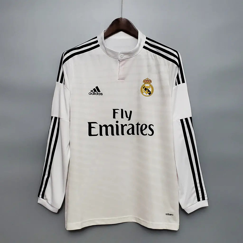 MAILLOT REAL MADRID DOMICILE 2014/2015 VERSION MANCHES LONGUES - MODAFOOT