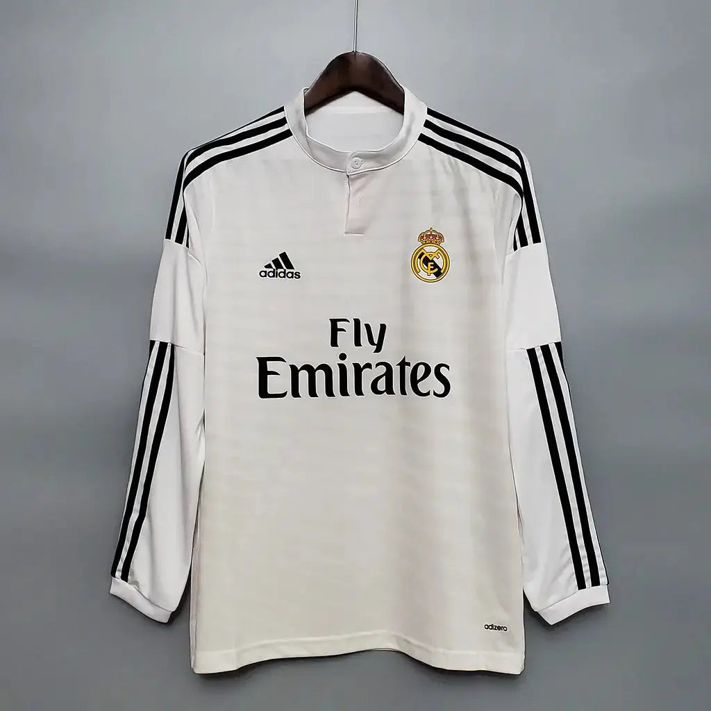 MAILLOT REAL MADRID DOMICILE 2014/2015 VERSION MANCHES LONGUES - MODAFOOT