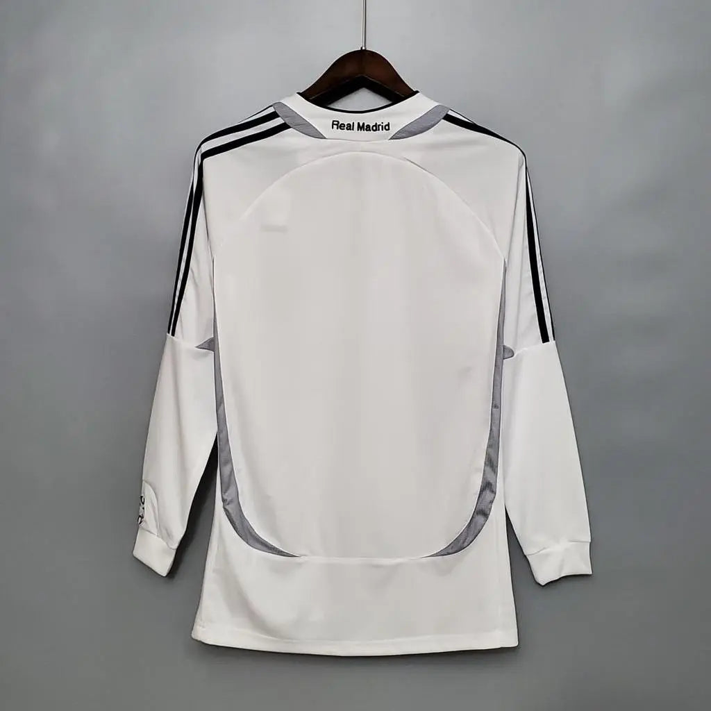 MAILLOT REAL MADRID DOMICILE 2006/2007 VERSION MANCHES LONGUES - MODAFOOT