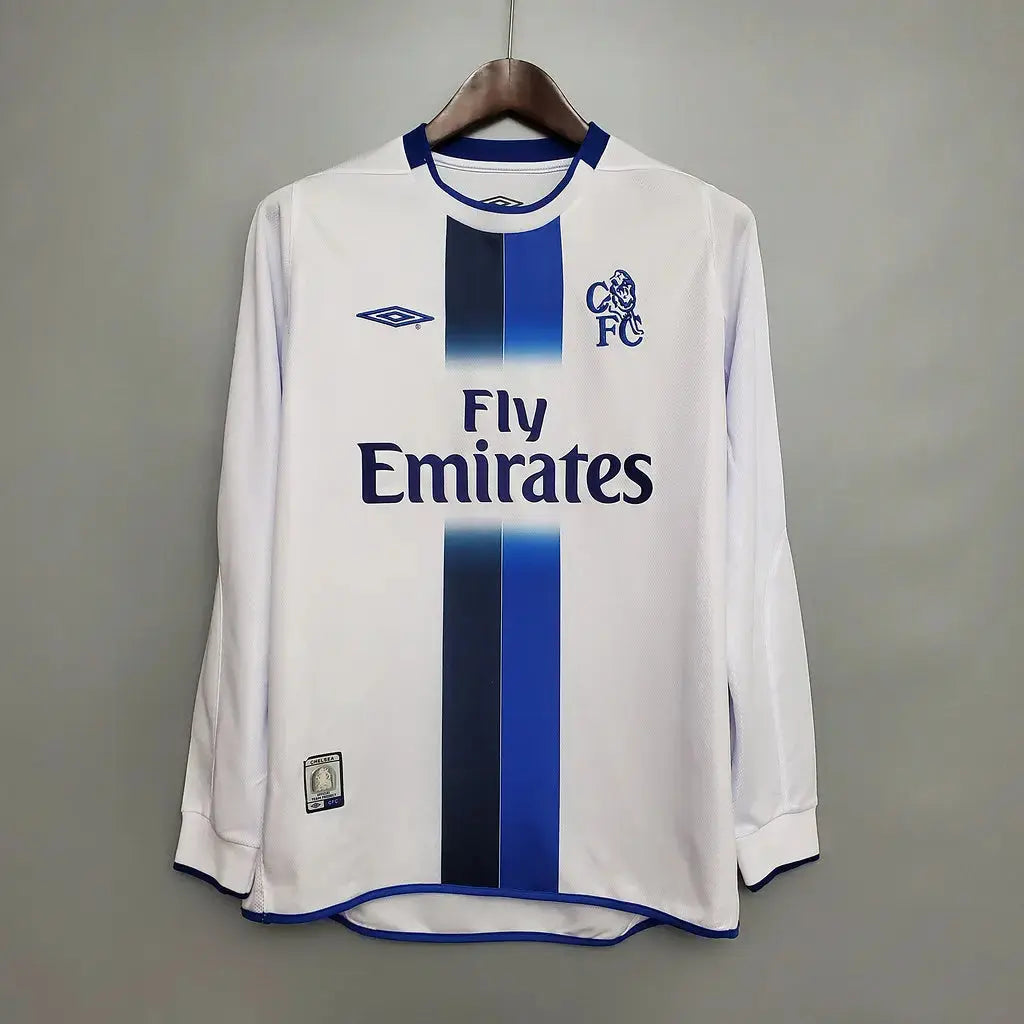 MAILLOT CHELSEA EXTÉRIEUR 2003/2005 VERSION MANCHES LONGUES - MODAFOOT