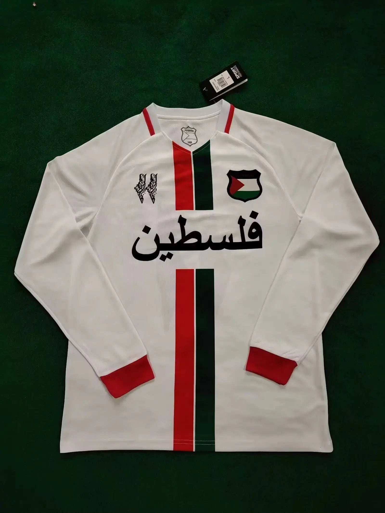 MAILLOT PALESTINE 2024/2025 VERSION MANCHES LONGUES - MODAFOOT