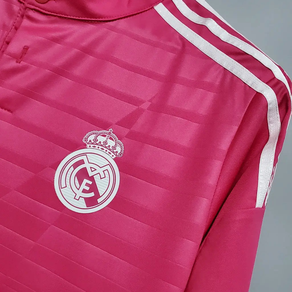 MAILLOT REAL MADRID EXTÉRIEUR 2014/2015 VERSION MANCHES LONGUES - MODAFOOT