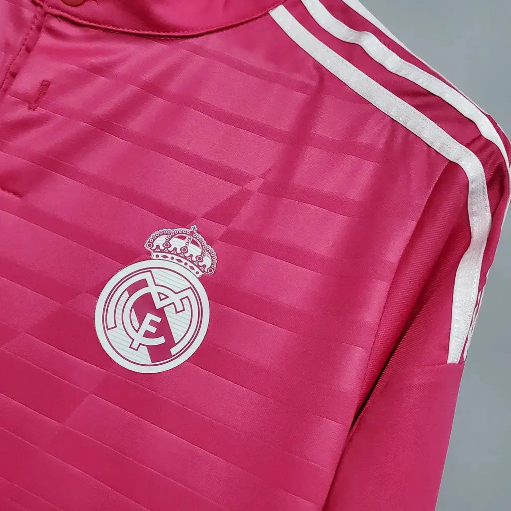 MAILLOT REAL MADRID EXTÉRIEUR 2014/2015 VERSION MANCHES LONGUES - MODAFOOT