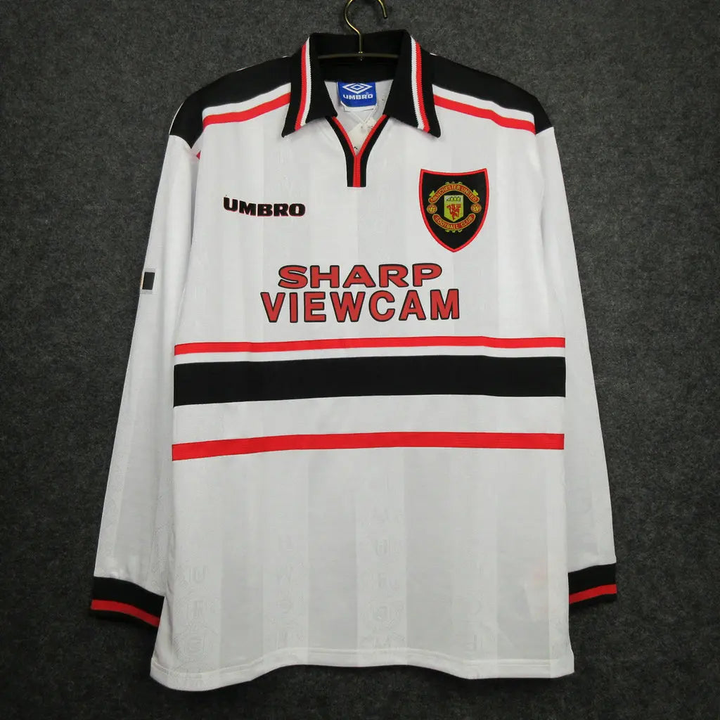 MAILLOT RETRO MANCHESTER UNITED 1998/1999 VERSION MANCHES LONGUES - MODAFOOT