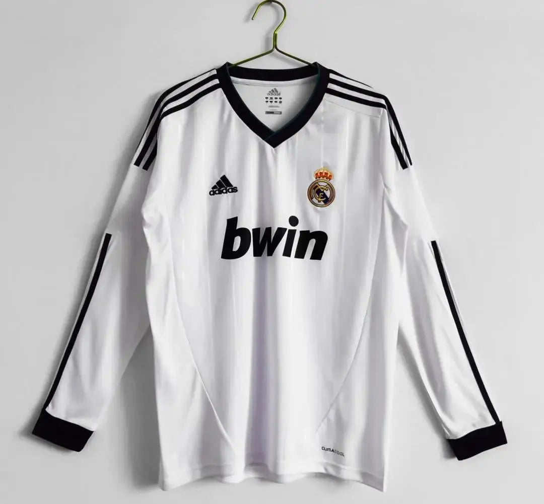 MAILLOT REAL MADRID DOMICILE 2012/2013 VERSION MANCHES LONGUES - MODAFOOT