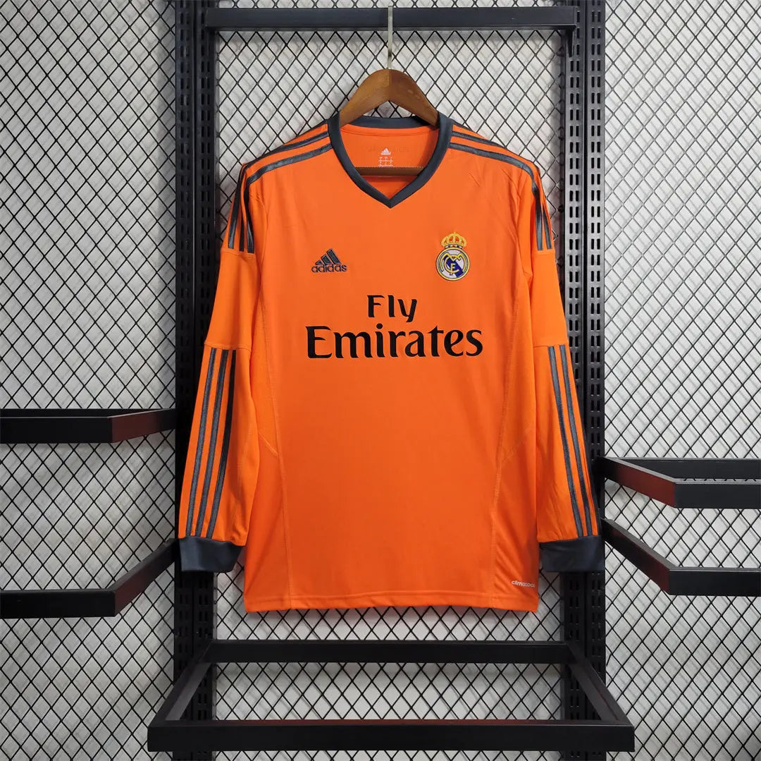 MAILLOT REAL MADRID 2013/2014 VERSION MANCHES LONGUES - MODAFOOT
