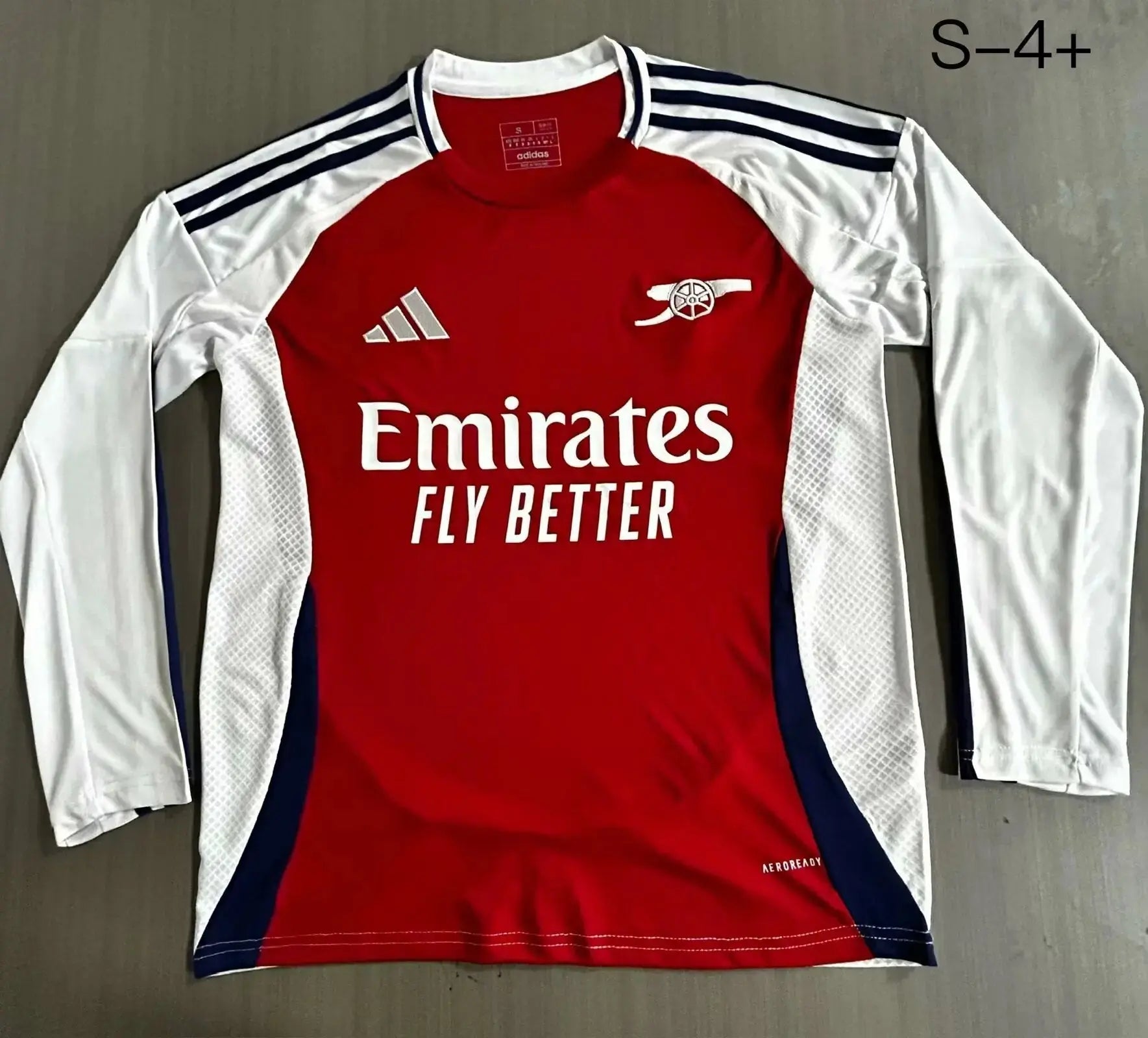 MAILLOT ARSENAL DOMICILE 2024/2025 VERSION MANCHES LONGUES - MODAFOOT
