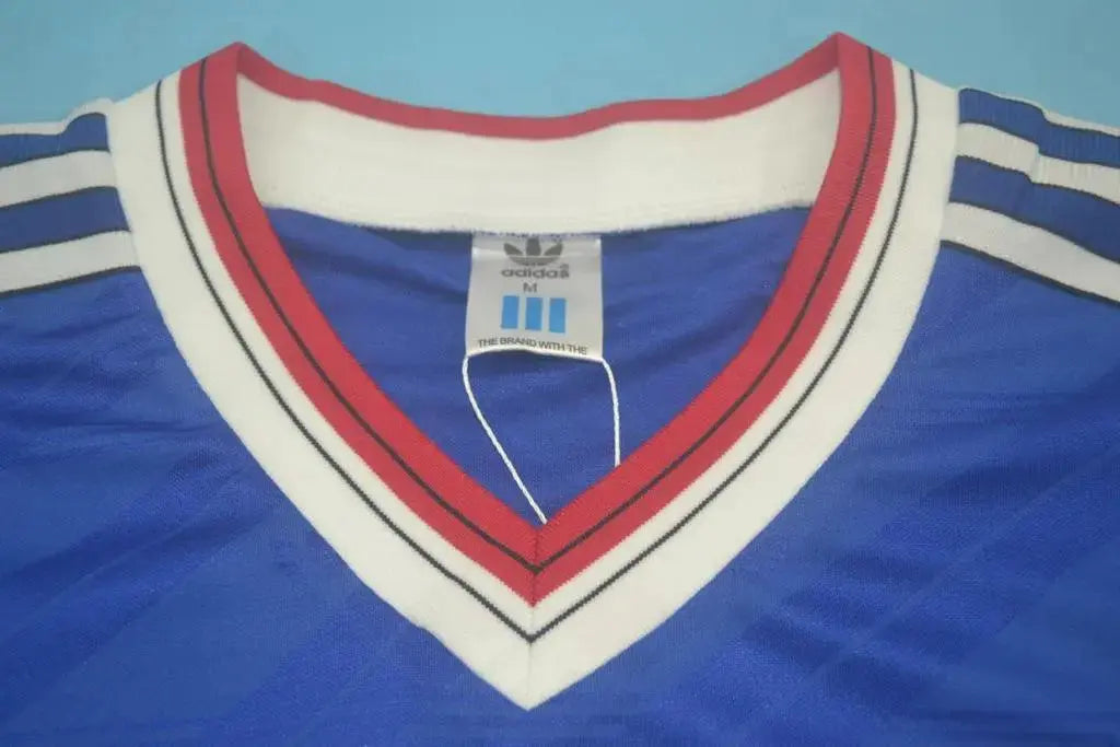 MAILLOT RETRO MANCHESTER UNITED EXTÉRIEUR 1986/1988 VERSION MANCHES LONGUES - MODAFOOT
