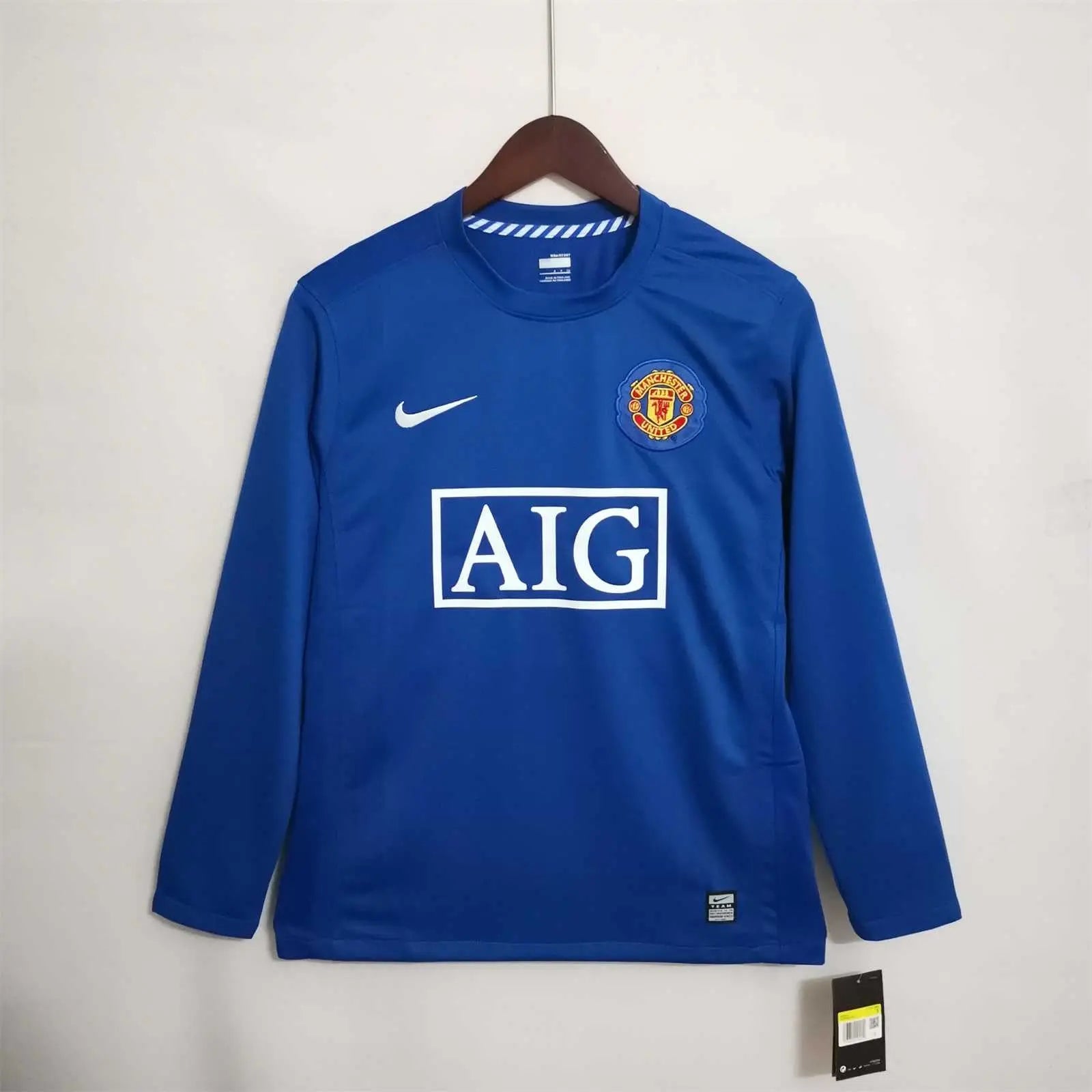 MAILLOT MANCHESTER UNITED EXTÉRIEUR 2008/2009 VERSION MANCHES LONGUES - MODAFOOT