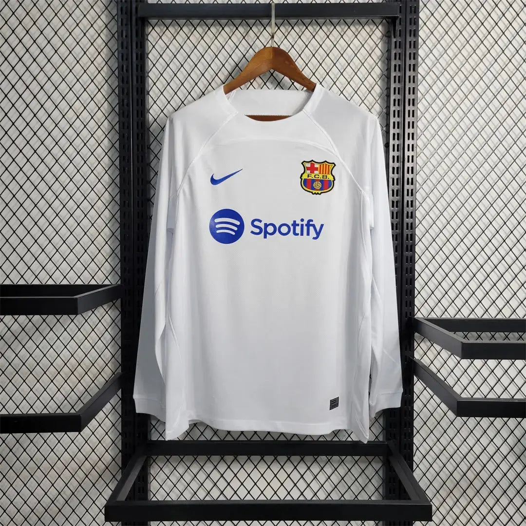 MAILLOT BARCELONE EXTÉRIEUR 2023/2024 VERSION MANCHES LONGUES - MODAFOOT