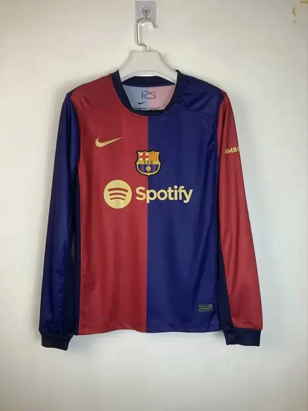 MAILLOT BARCELONE DOMICILE 2024/2025 VERSION MANCHES LONGUES - MODAFOOT