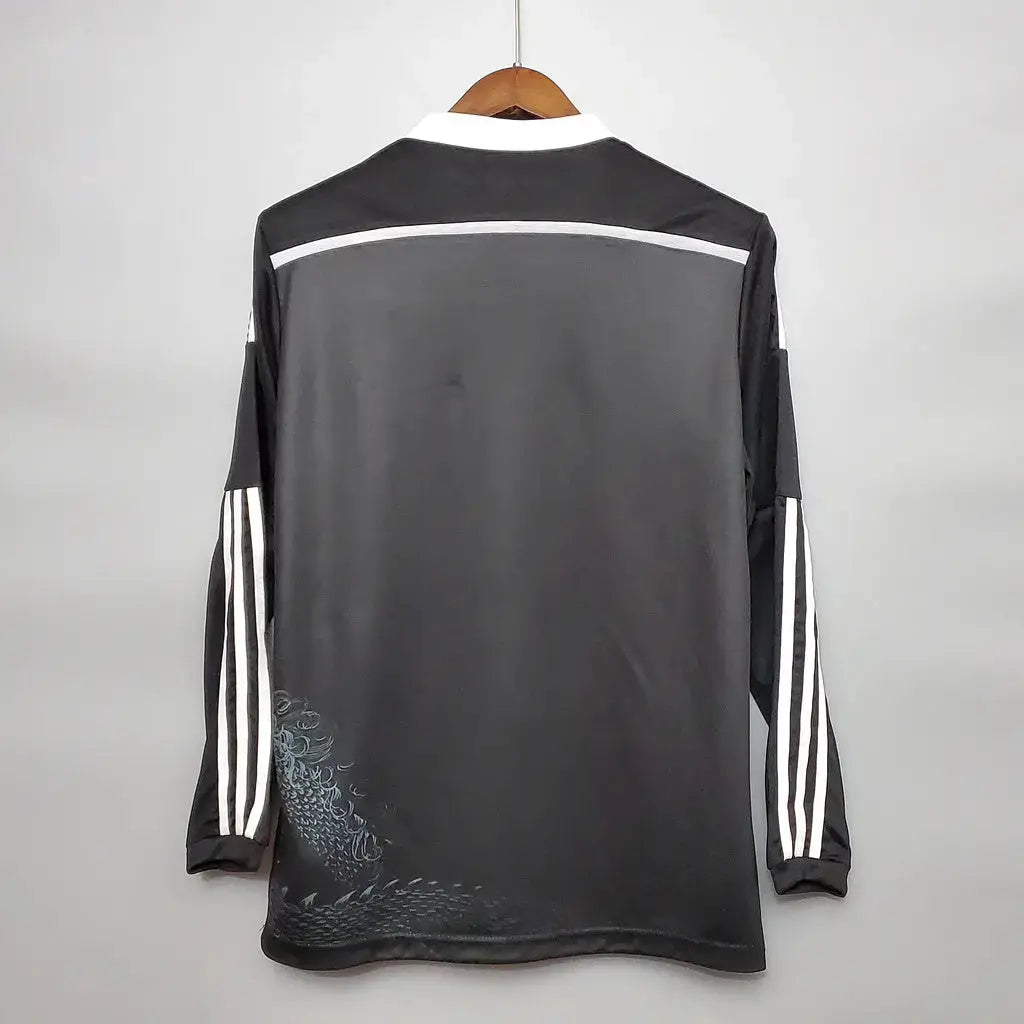 MAILLOT REAL MADRID EXTÉRIEUR 2014/2015 VERSION MANCHES LONGUES - MODAFOOT