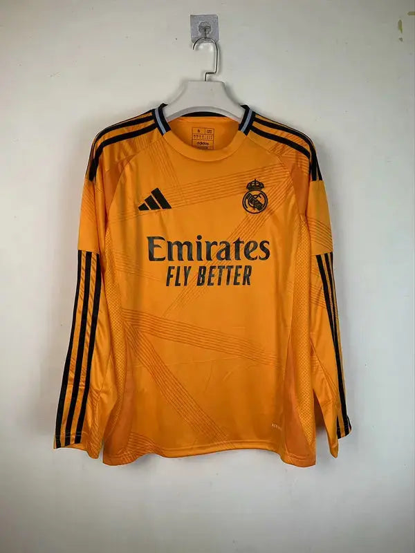 MAILLOT REAL MADRID EXTÉRIEUR 2024/2025 VERSION MANCHES LONGUES - MODAFOOT