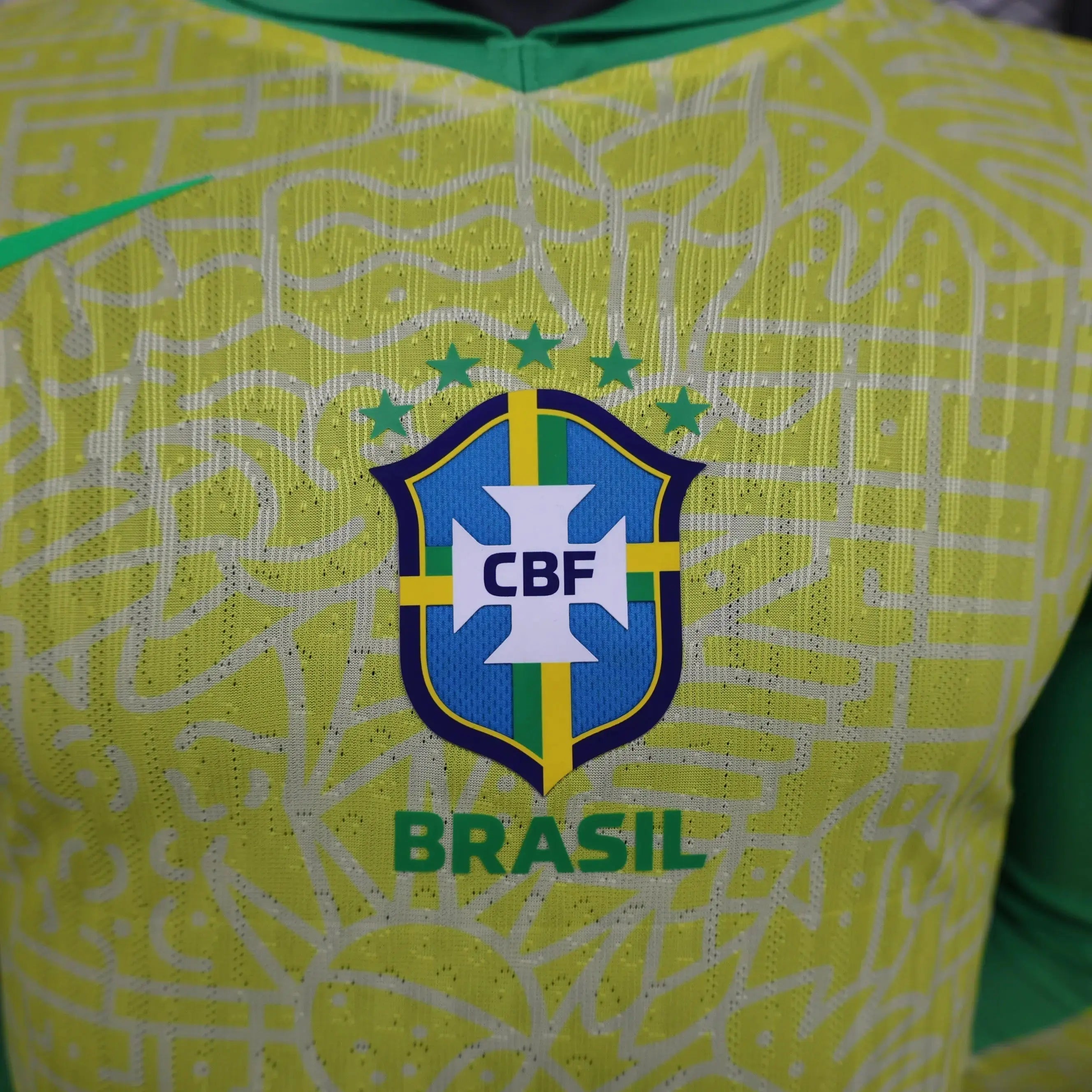 MAILLOT BRÉSIL DOMICILE 2024 VERSION MANCHES LONGUES - MODAFOOT