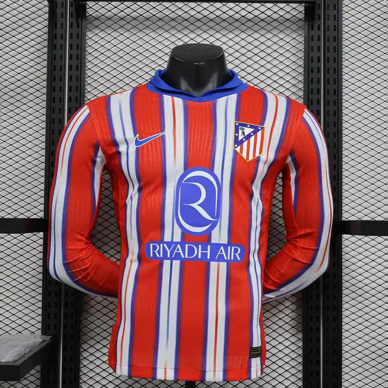 MAILLOT ATLETICO MADRID DOMICILE 2024/2025 VERSION MANCHES LONGUES - MODAFOOT