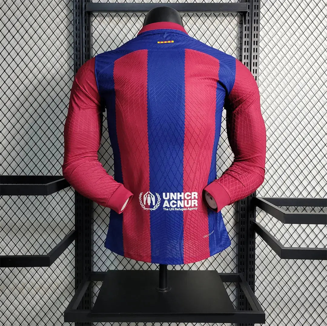MAILLOT BARCELONE DOMICILE 2023/2024 VERSION MANCHES LONGUES - MODAFOOT