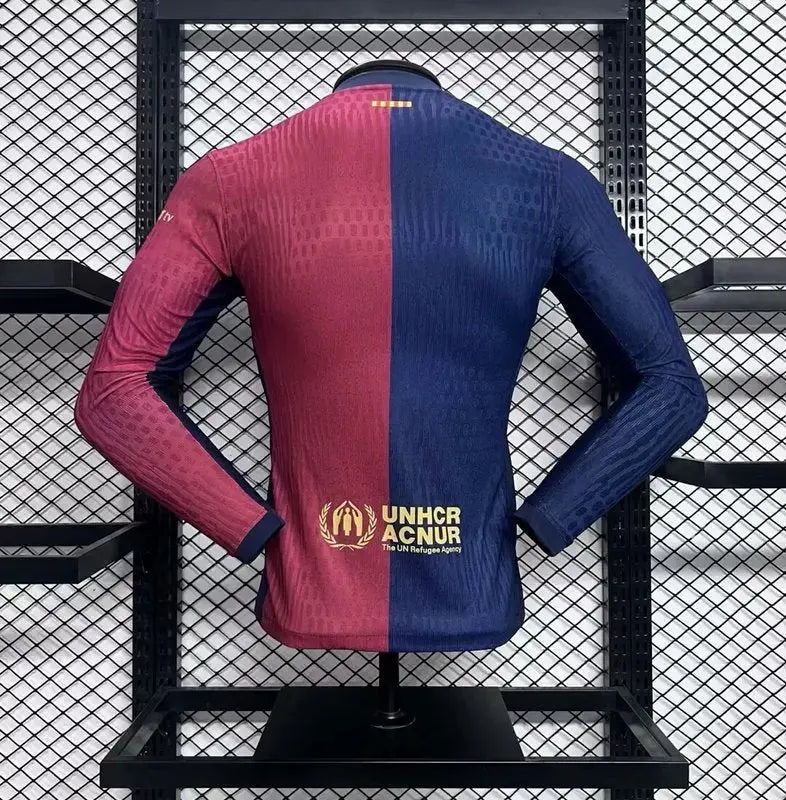 MAILLOT BARCELONE DOMICILE 2024/2025 VERSION MANCHES LONGUES - MODAFOOT