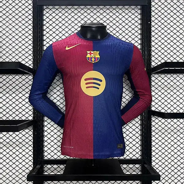 MAILLOT BARCELONE DOMICILE 2024/2025 VERSION MANCHES LONGUES - MODAFOOT