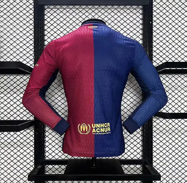 MAILLOT BARCELONE DOMICILE 2024/2025 VERSION MANCHES LONGUES - MODAFOOT