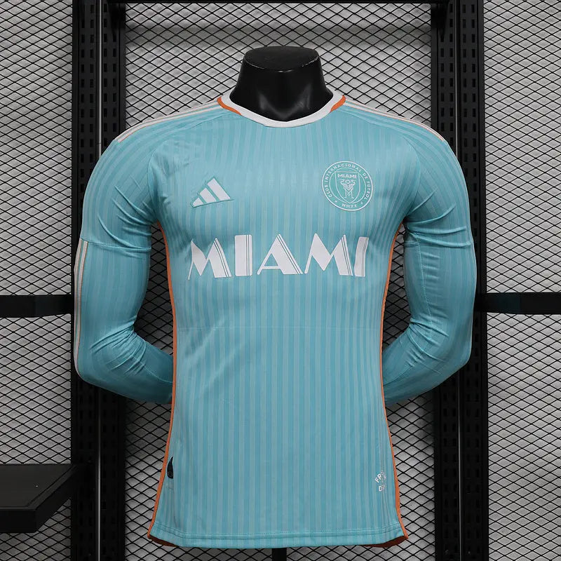 MAILLOT INTER MIAMI EXTÉRIEUR 2024/2025 VERSION MANCHES LONGUES - MODAFOOT