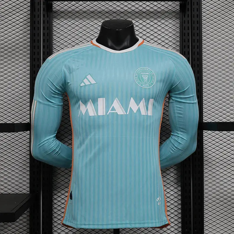 MAILLOT INTER MIAMI EXTÉRIEUR 2024/2025 VERSION MANCHES LONGUES - MODAFOOT