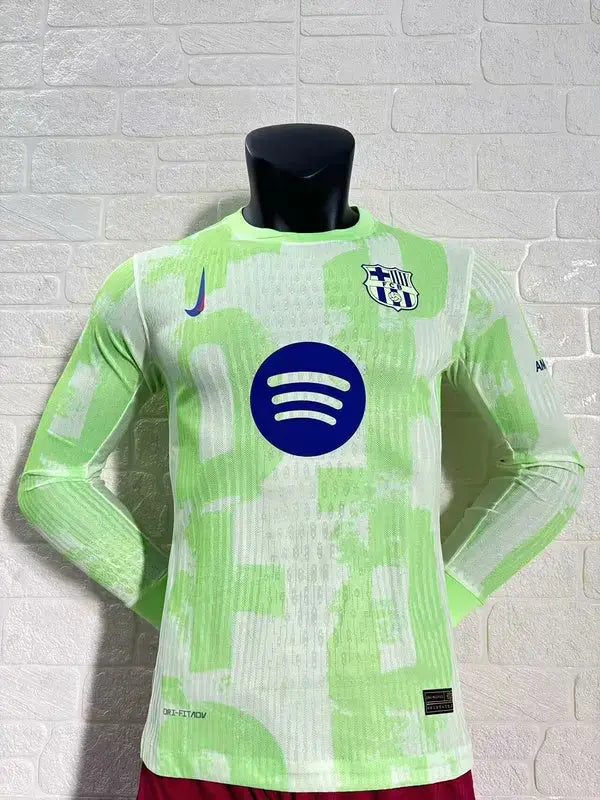 MAILLOT BARCELONE EXTÉRIEUR 2024/2025 VERSION MANCHES LONGUES - MODAFOOT