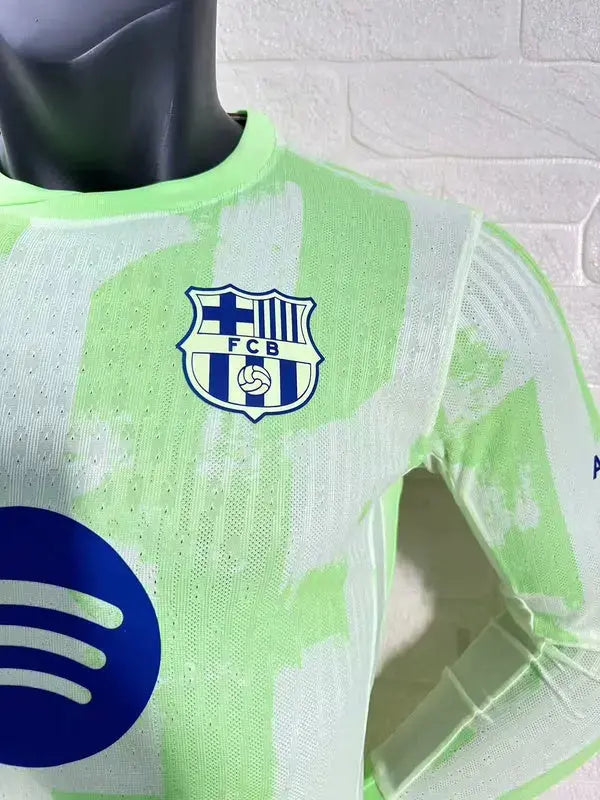 MAILLOT BARCELONE EXTÉRIEUR 2024/2025 VERSION MANCHES LONGUES - MODAFOOT
