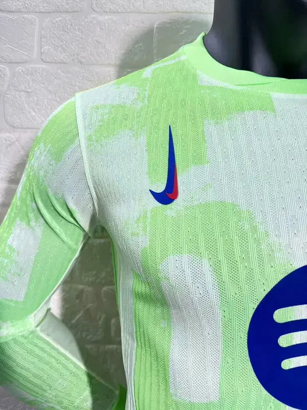 MAILLOT BARCELONE EXTÉRIEUR 2024/2025 VERSION MANCHES LONGUES - MODAFOOT
