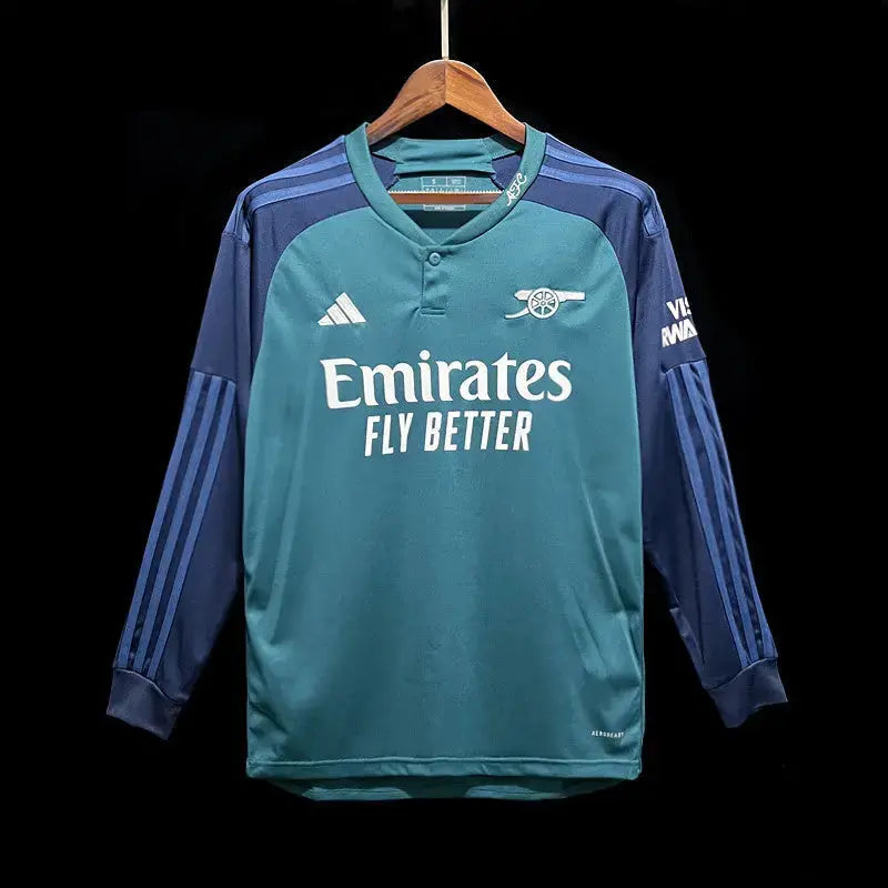 MAILLOT ARSENAL EXTÉRIEUR 2023/2024 VERSION MANCHES LONGUES - MODAFOOT