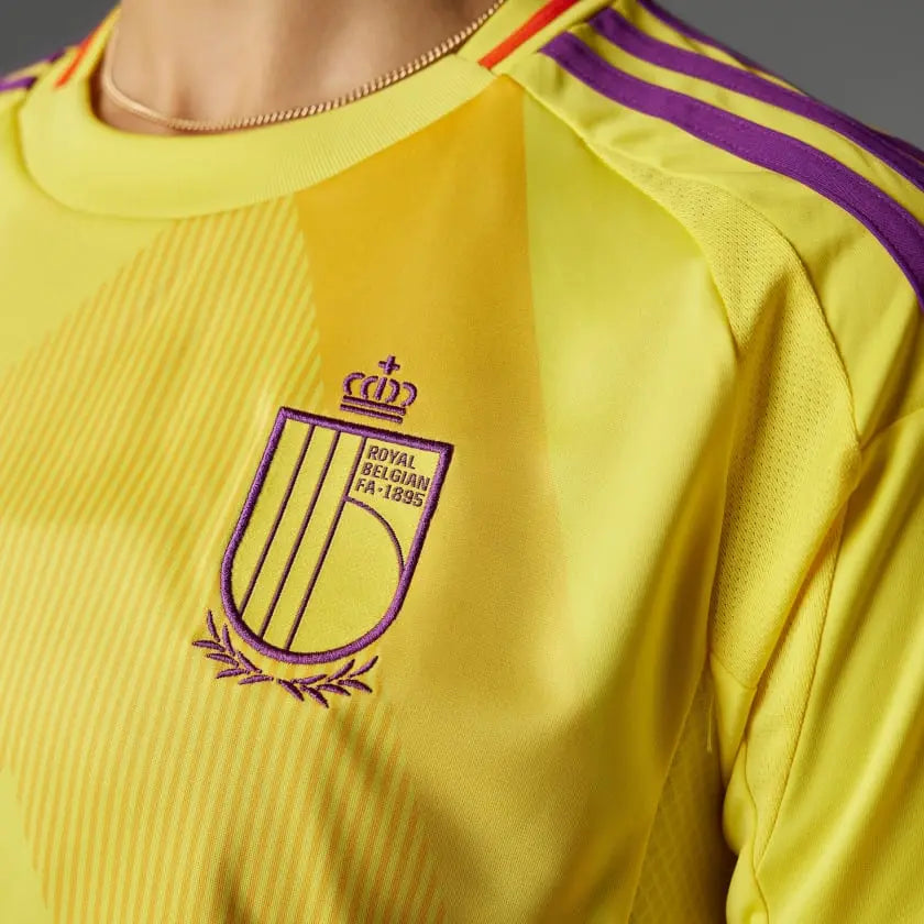 Maillot Féminin Belgique "Jaune" 2025 MODAFOOT