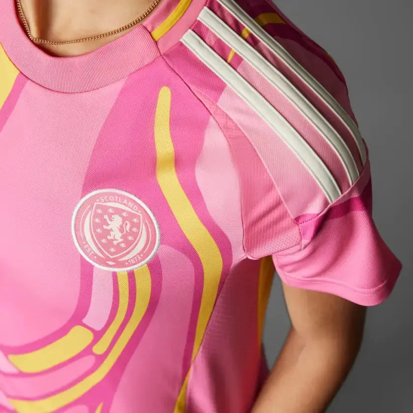 Maillot de l'Écosse feminin " Rose " 2025 MODAFOOT