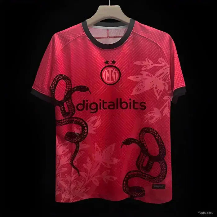 Maillot 24/25 Inter Milan Rouge Spécial Serpent MODAFOOT