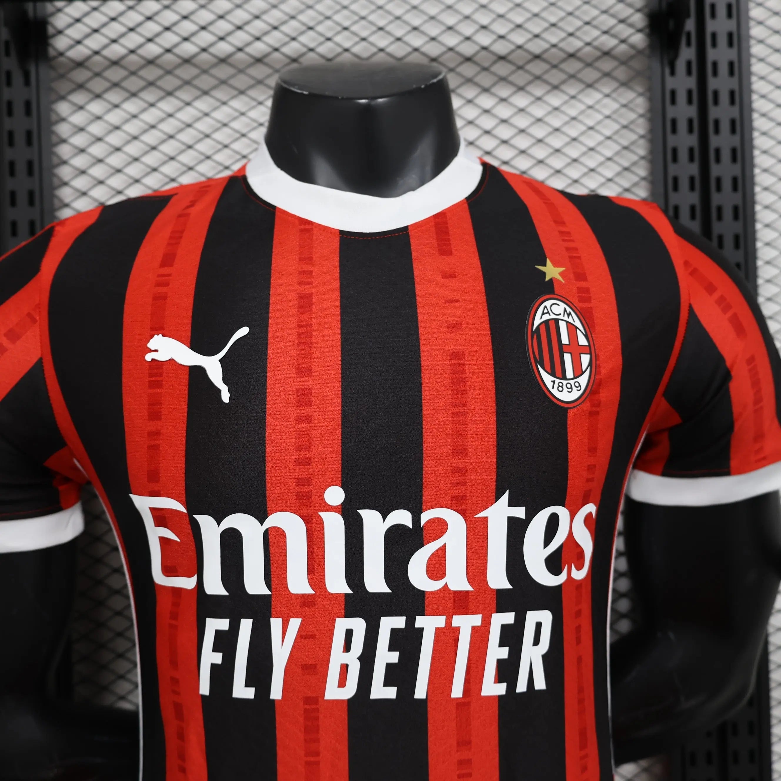 MAILLOT AC MILAN DOMICILE 2024/2025 Onze Maillots