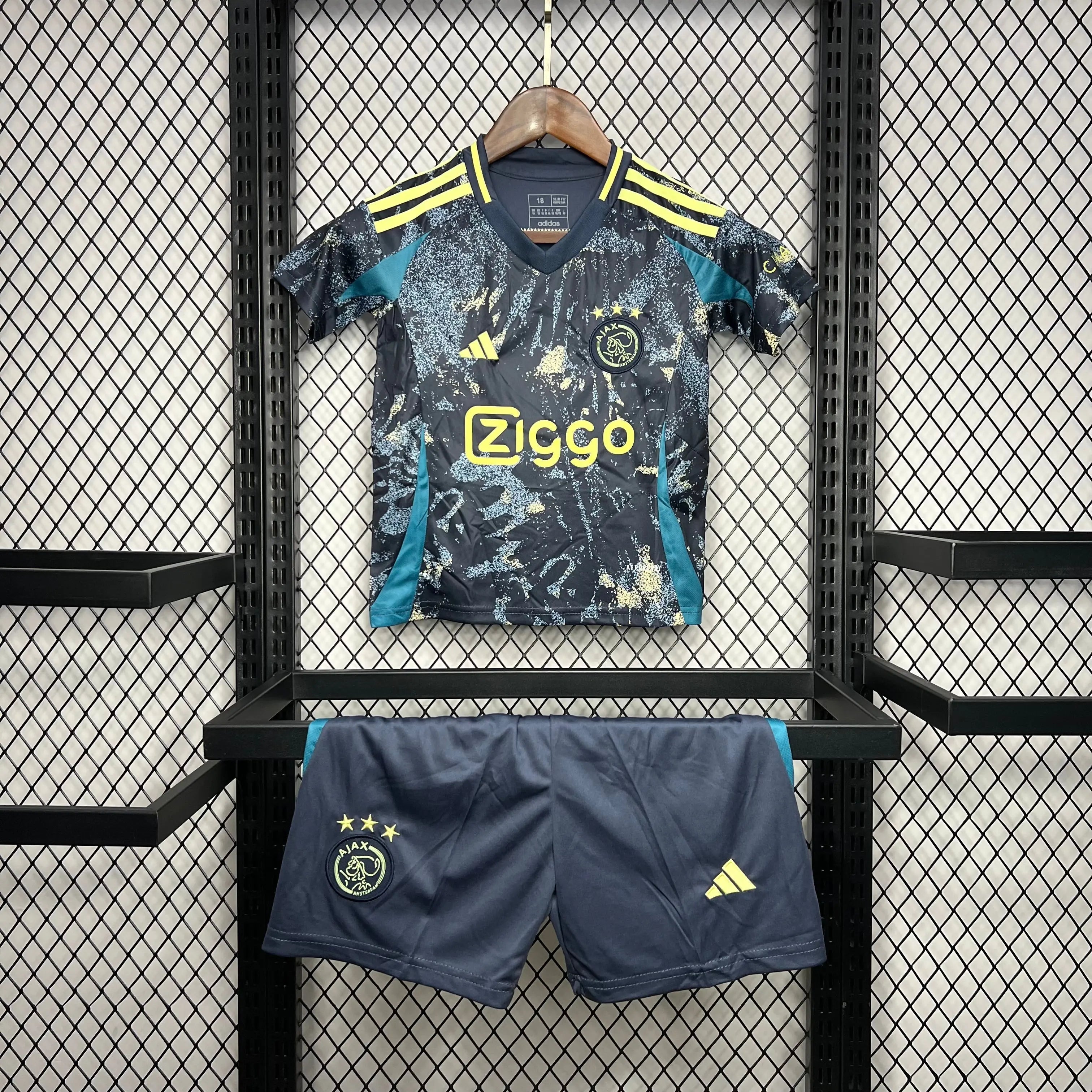 MAILLOT ENFANT AJAX EXTERIEUR 2024/2025 Onze Maillots